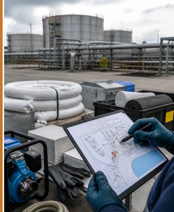 План ликвидации разливов нефти в Коломне от 76043 р. | Авеста ОТиПБ