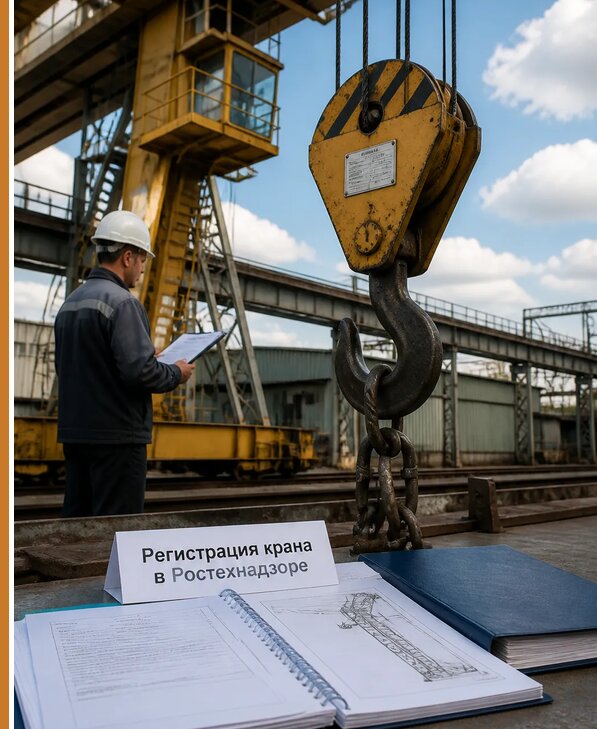 Регистрация крана в Ростехнадзоре в Коломне от 15209 р. | Авеста ОТиПБ